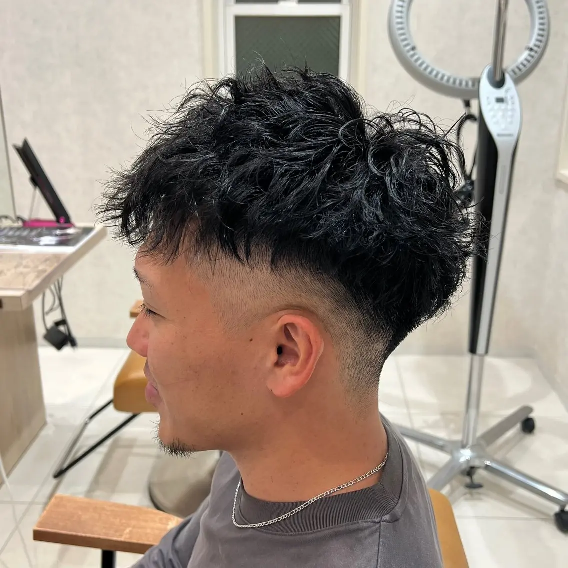 メンズ カット パーマ メンズ特化🔥パーマ 支持率1🔥たけしのヘアスタイル