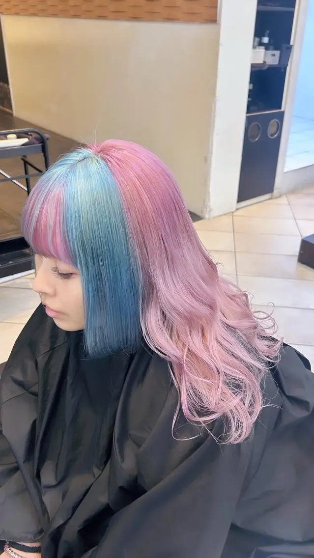 カラー デザインカラー mei 撮影モデル募集中!のヘアスタイル