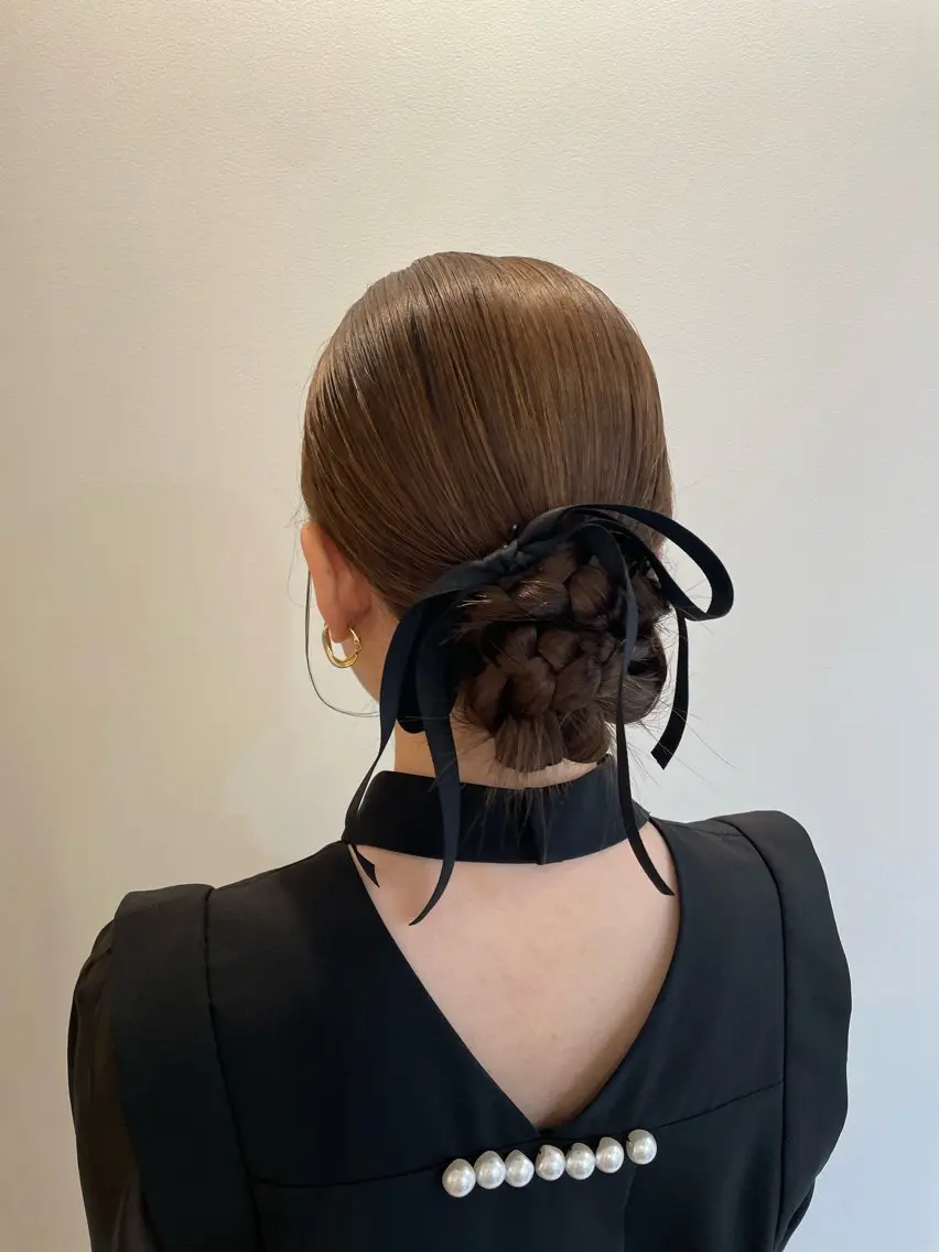 ヘアアレンジ ヘアセット 高尾 成紀のヘアスタイル