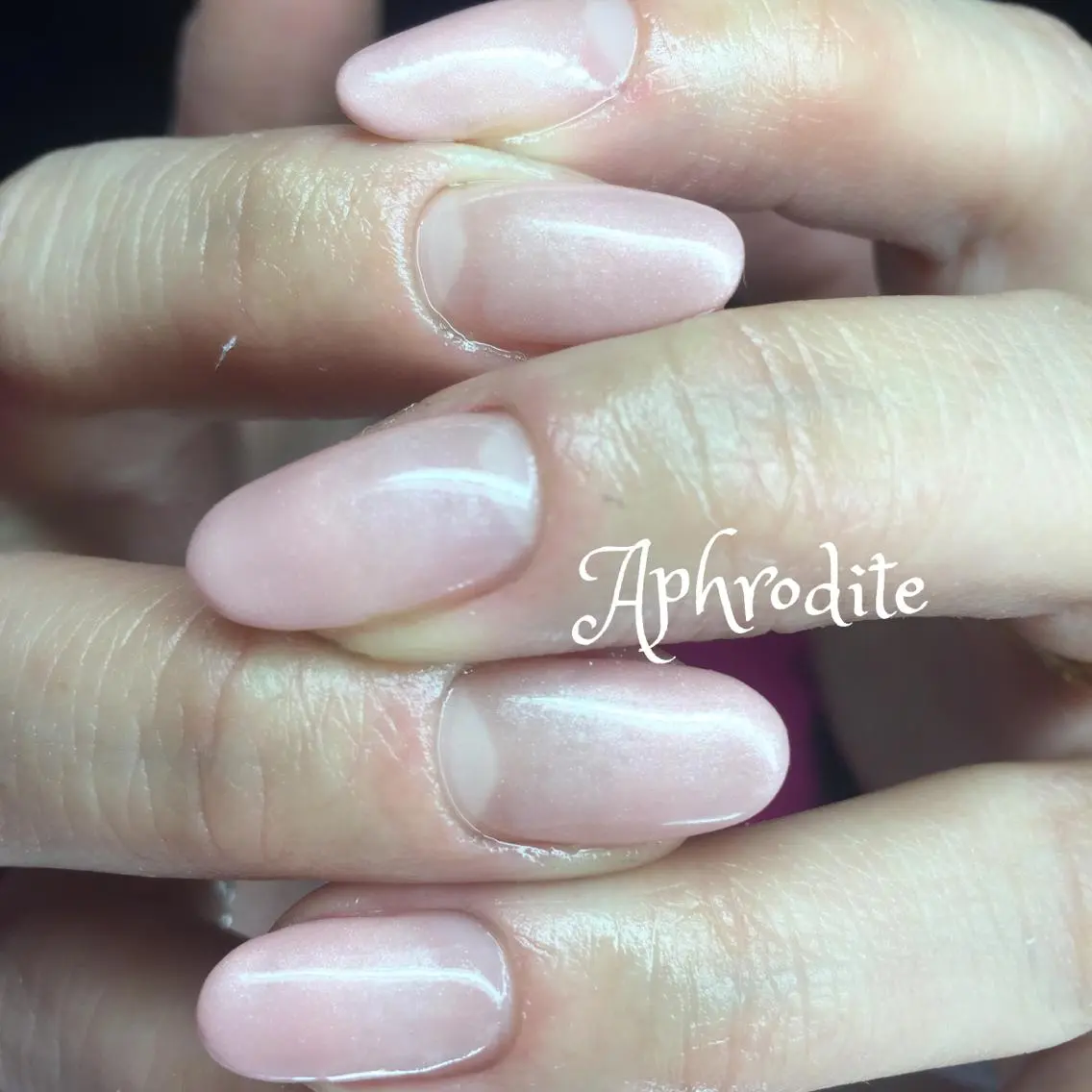 ネイル シンプルネイル Aphrodite パラジェル認定サロンのネイルデザイン