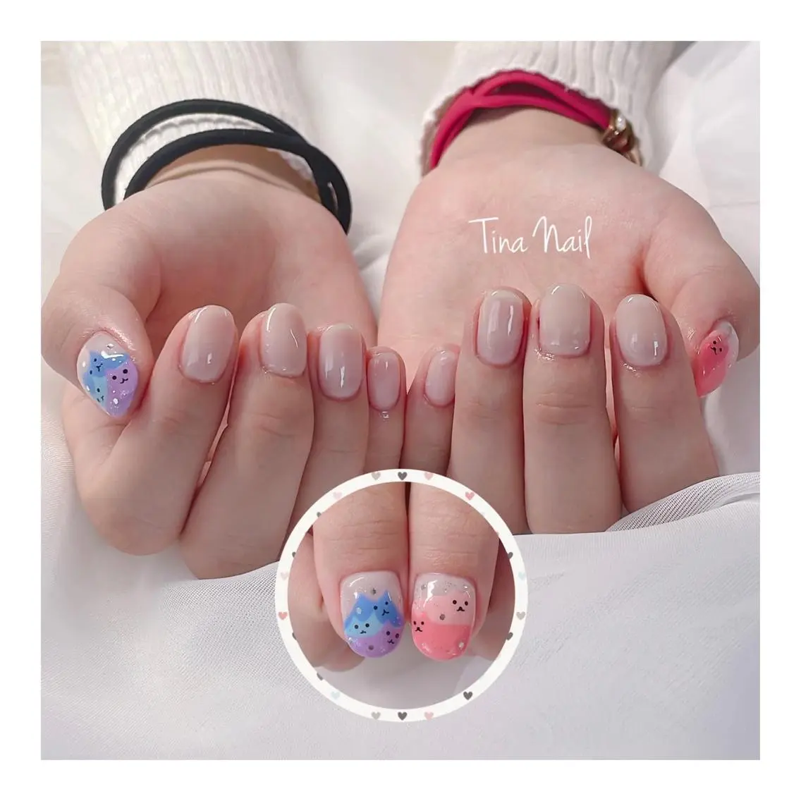 ネイル アートネイル ワンカラーネイル Tina Nailstudioのネイルデザイン