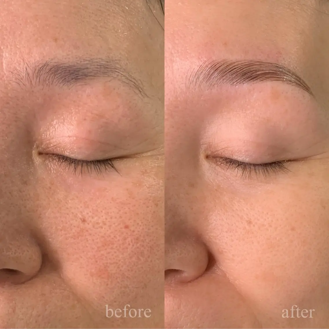 アイブロウ 眉カラー ハリウッドブロウリフト Eyelash Salon IROのマツエク・マツパデザイン