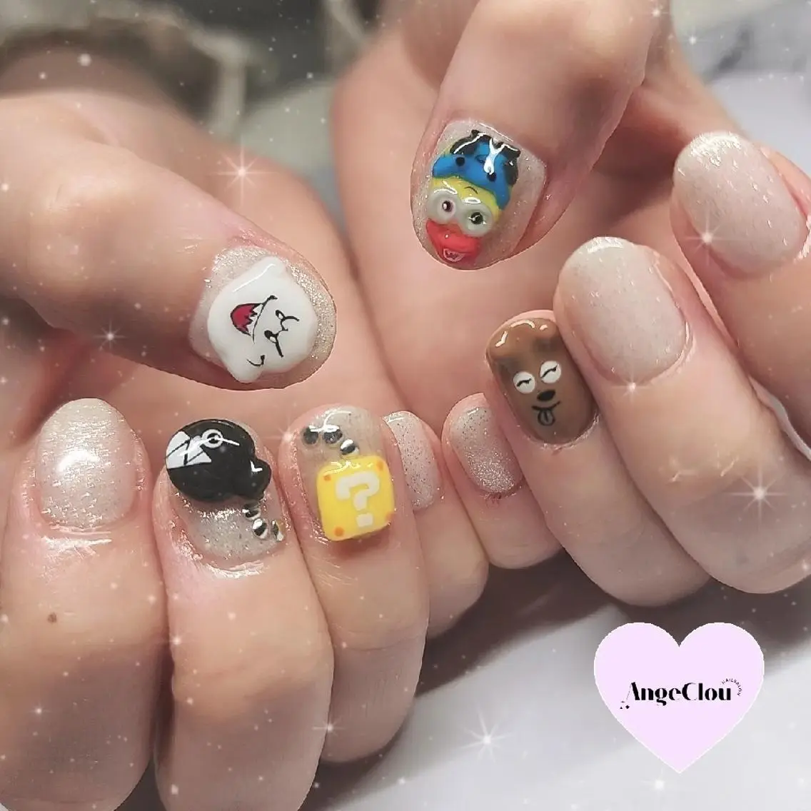 ネイル Runanail.☽ 鶴ヶ峰　naruのネイルデザイン