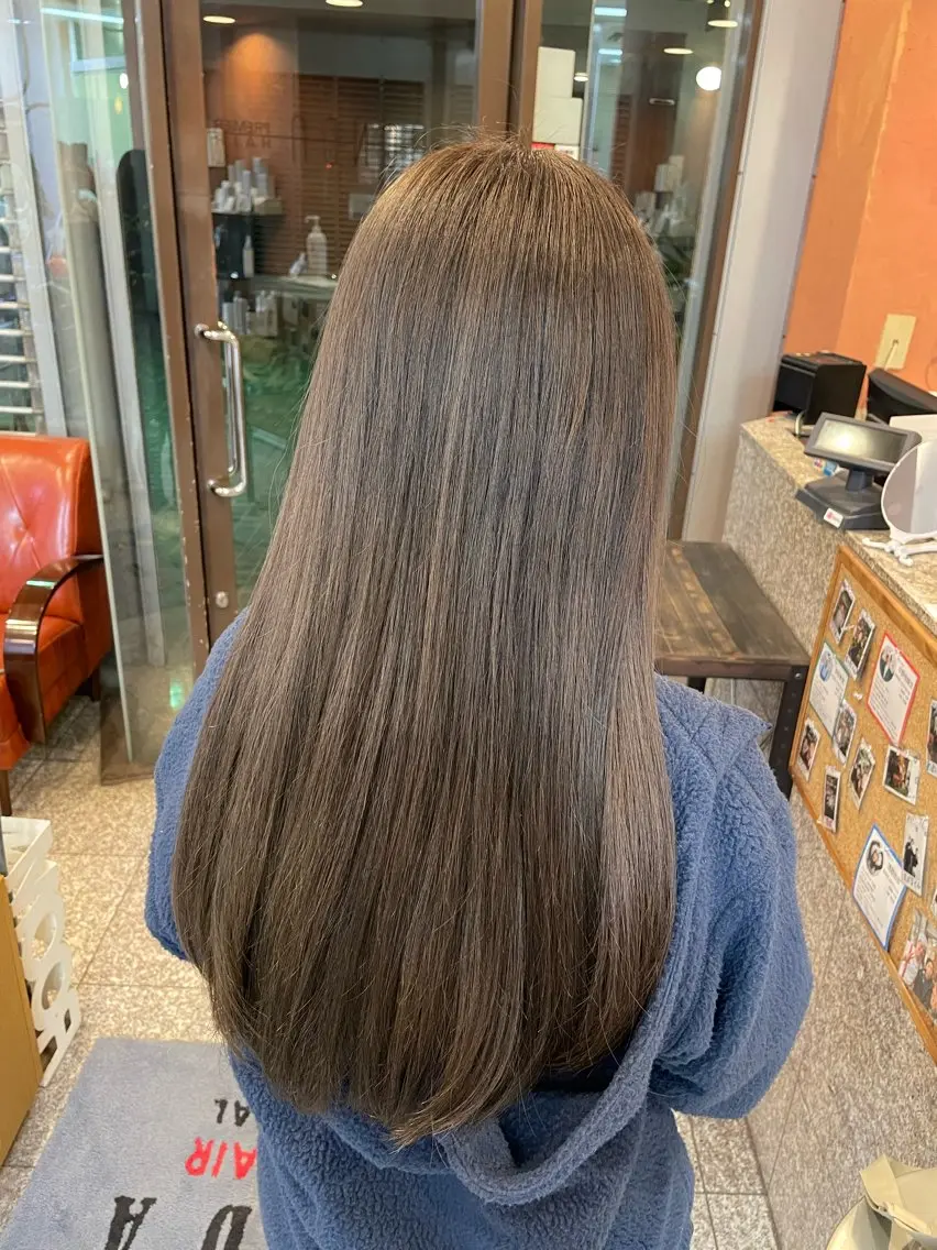 ロング asano yuiのヘアスタイル