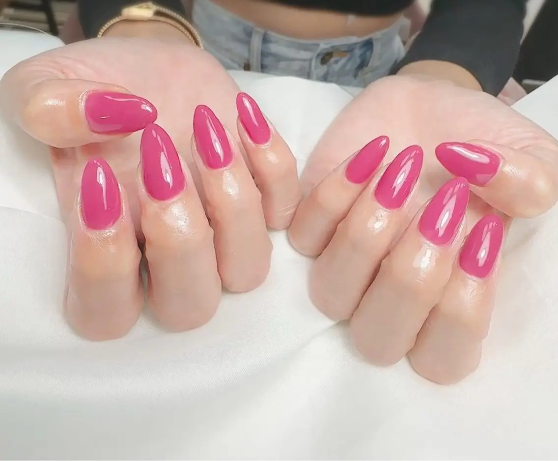 ロング 久米川💗店舗サロン 💅✨YUMERIAのネイルデザイン