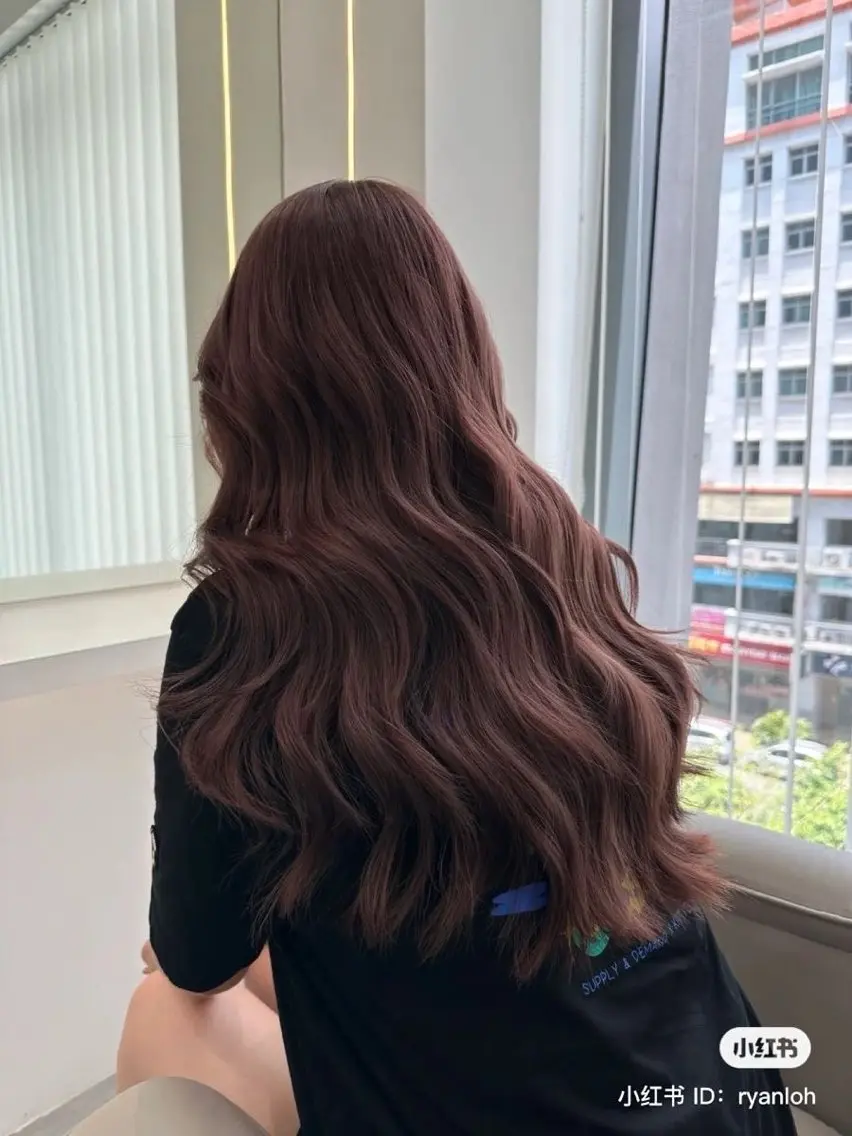 ロング カラー ヘアカラー トリートメント うる艶ストレート♡透 明感カラー♡かずまるのヘアスタイル
