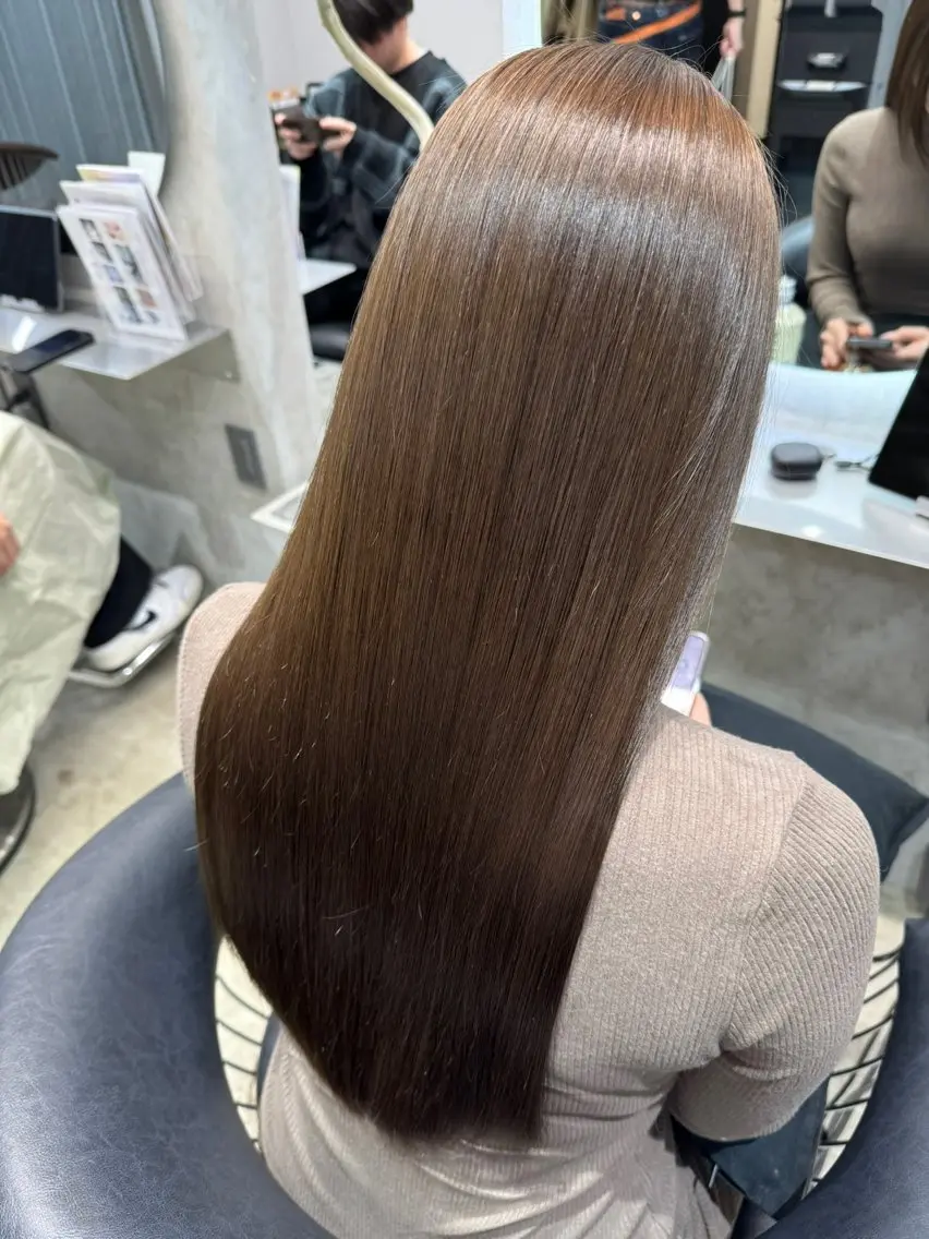 カット＋髪質改善ケラチントリートメント（Absolute pro）の写真