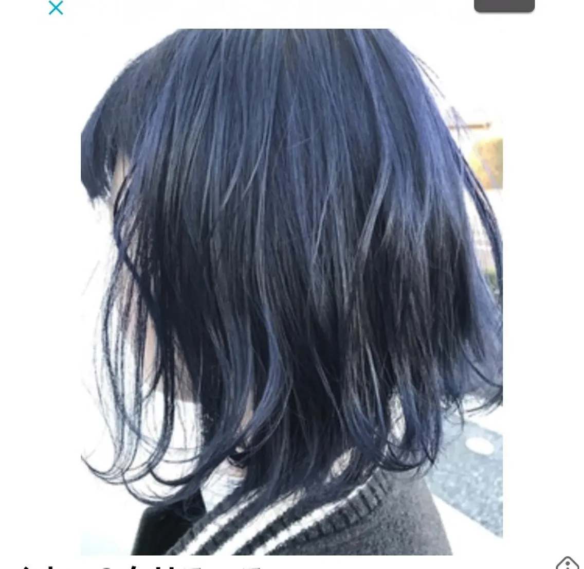 ショート カラー ブルーカラー ブルージュ ヘアカラー 神田 澪史のヘアスタイル