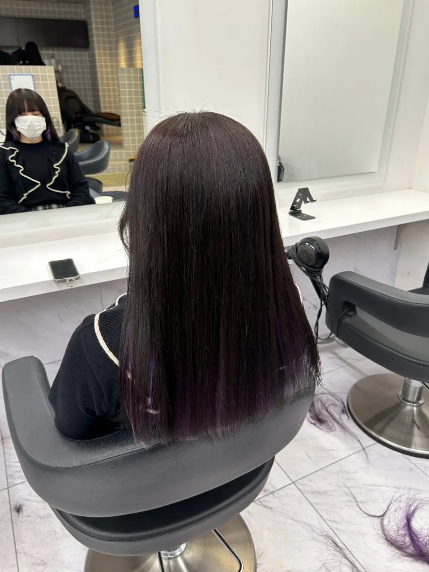 カラー パーマ ヘアアレンジ メンズ 🥯縮毛/レイヤー/ ベージュヘア🥯のヘアスタイル