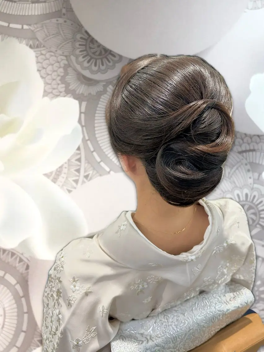 ヘアアレンジ ヘアセット ヘアセット専門店 佐藤のヘアスタイル