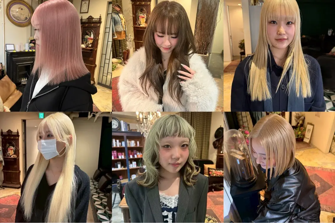カラー ヘアカラー トリートメント 🪐MIYU🪐 ブリーチ/マツエクのヘアスタイル