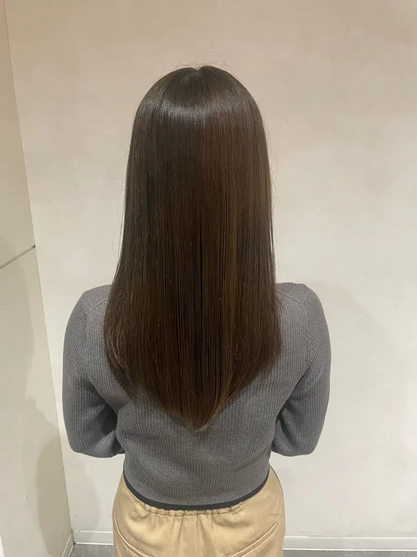 カラー ヘアカラー 天王町×艶感 カラー 🍒サヤ🍒のヘアスタイル