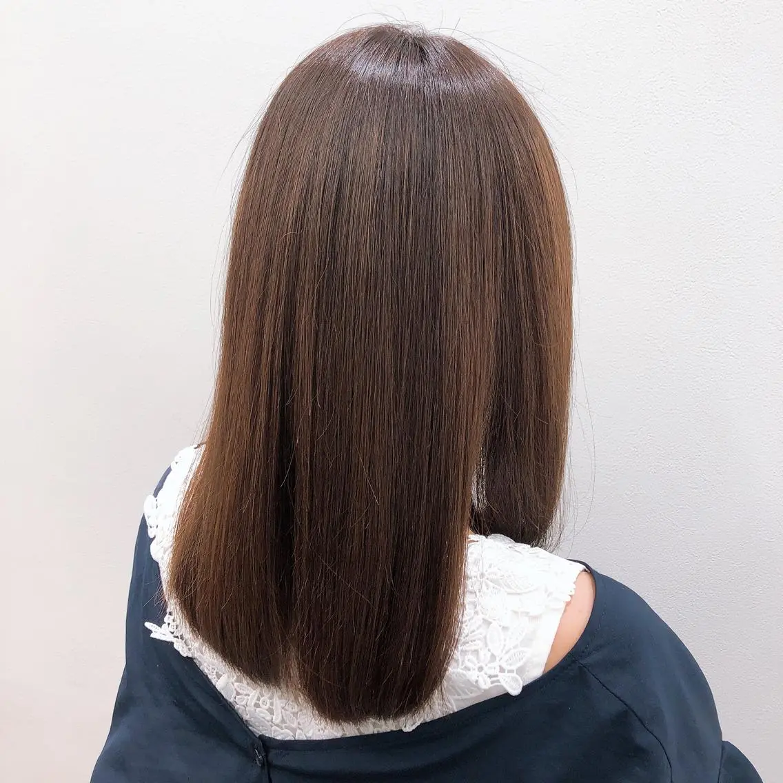 セミロング カラー 髪質改善 トリートメント 【髪質改善】大川 倖平のヘアスタイル