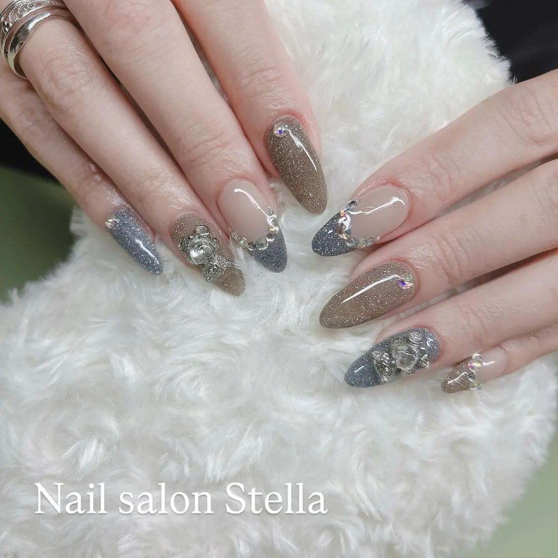ネイル フラッシュネイル ハンドネイル Nail salon Stellaのネイルデザイン