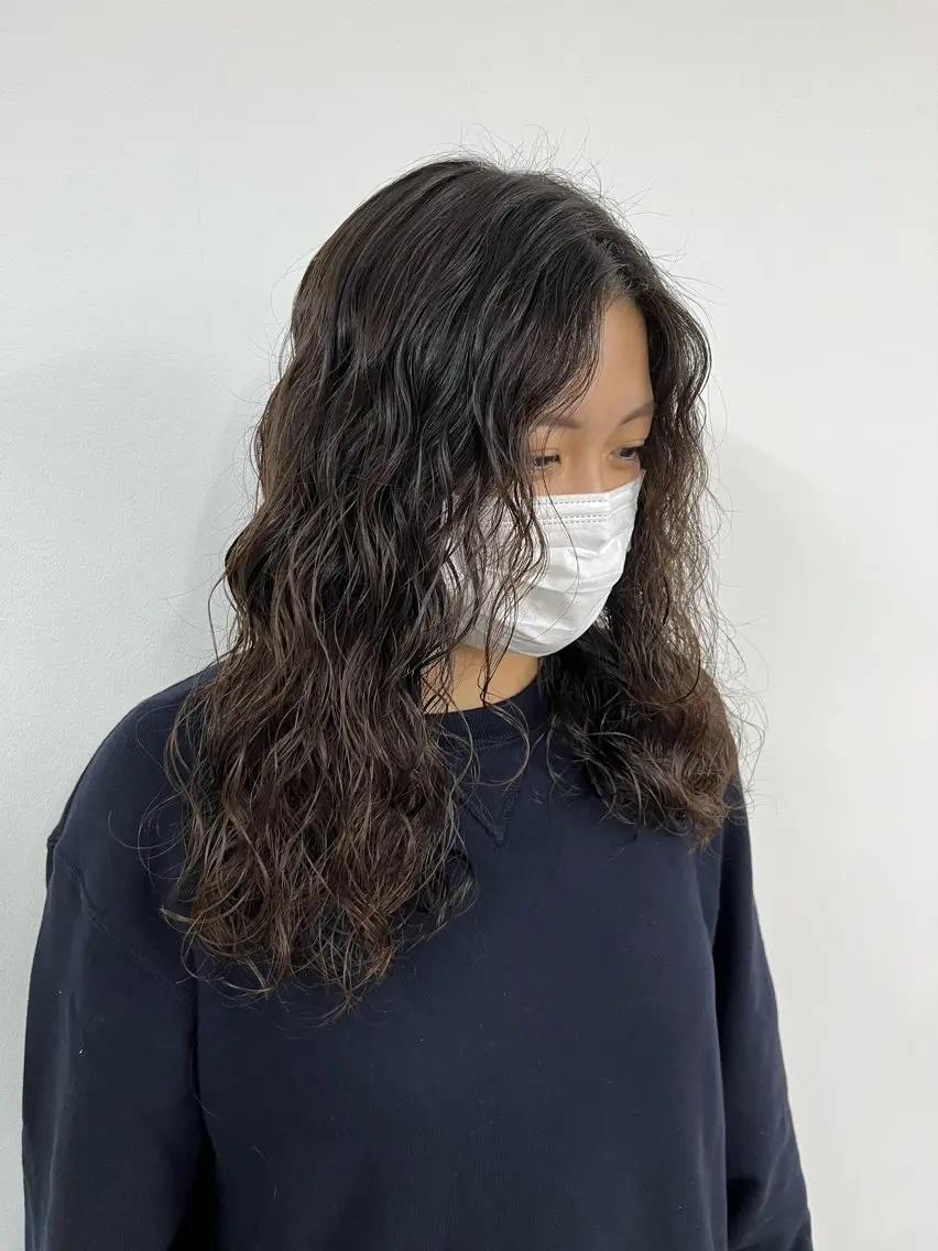 ✨minimo限定✨レディースカット+パーマ🌀¥11550→¥6600の写真