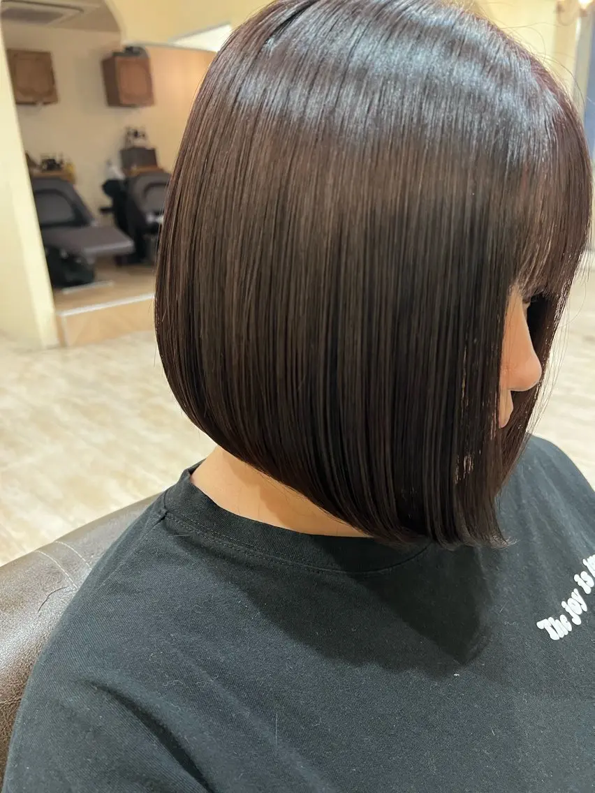 ミディアム カラー ヘアカラー トリートメント 新越谷noble店長 松本拓也▶◀*.のヘアスタイル