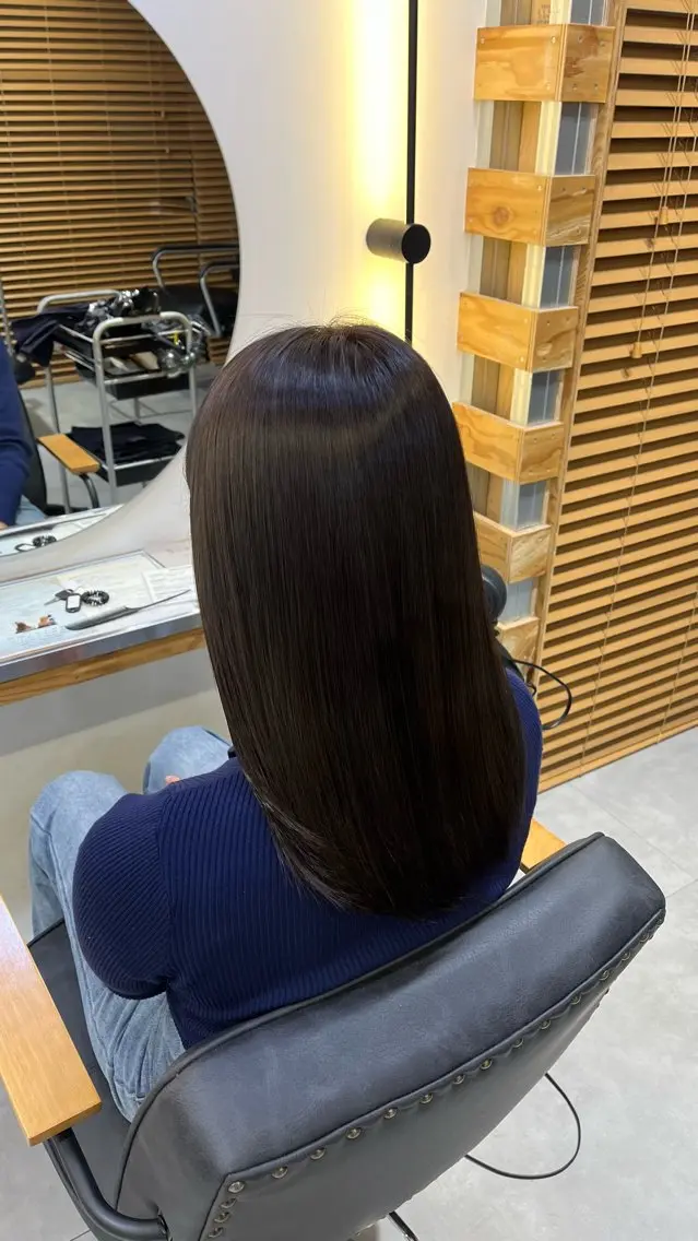 ロング 冨田 悠稀/ 髪質改善カラー🫧のヘアスタイル