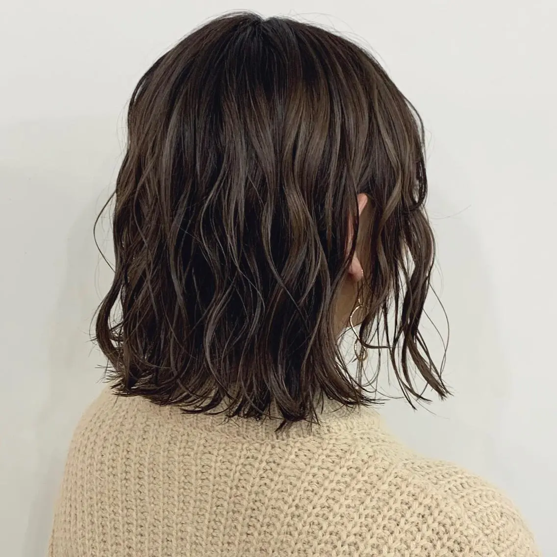 ミディアム カラー ハイライトカラー ハイライト 渋谷ブリーチカラー 韓国ヘアyuikoのヘアスタイル
