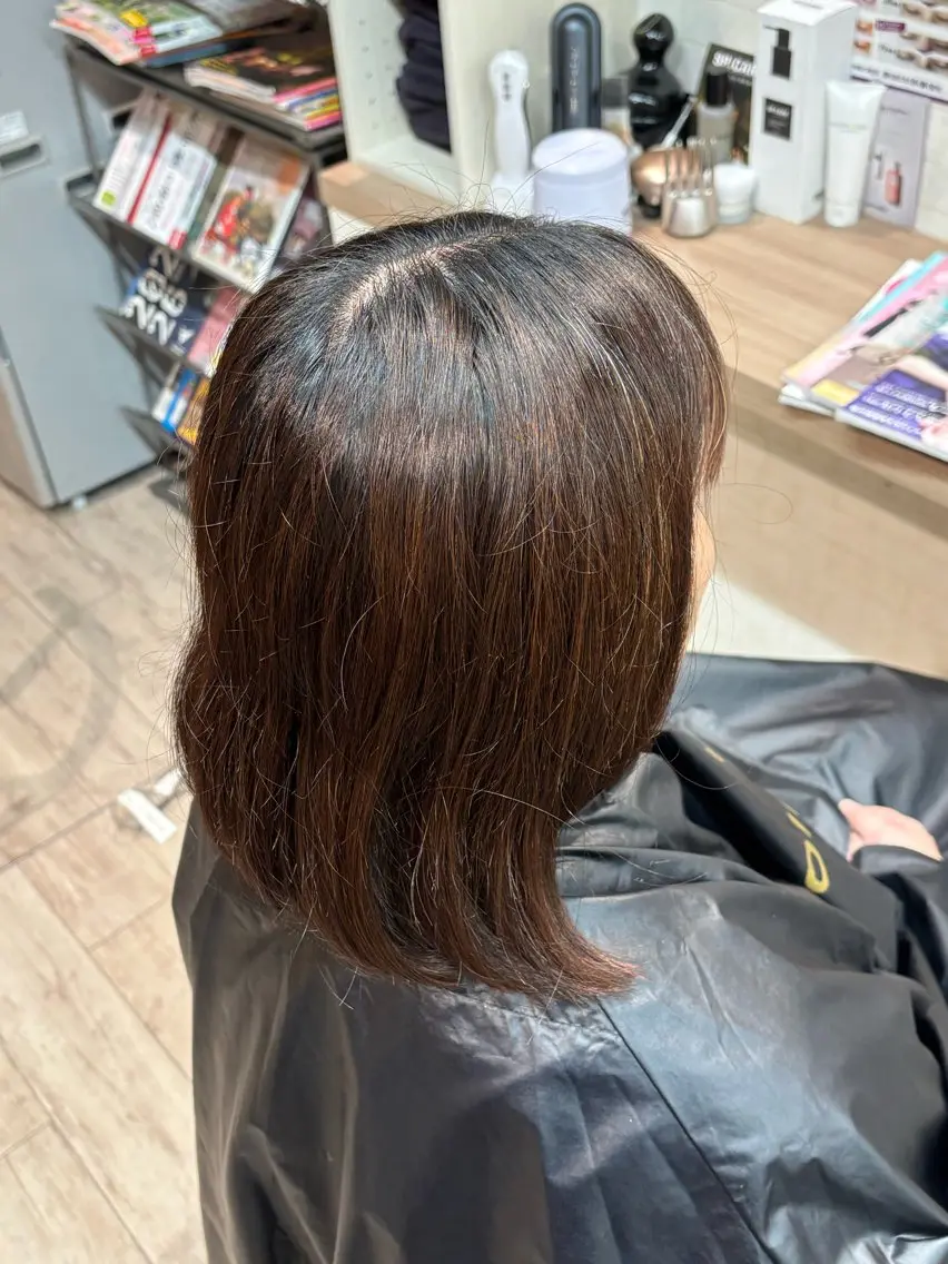 ミディアム カラー 坂井 龍二/コアファーストのヘアスタイル