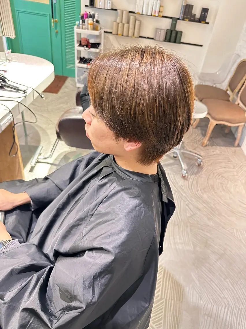 メンズ メンズブリーチ ヘアカラー ︎メンズカット✨セル ｢col大通り」🍀のヘアスタイル