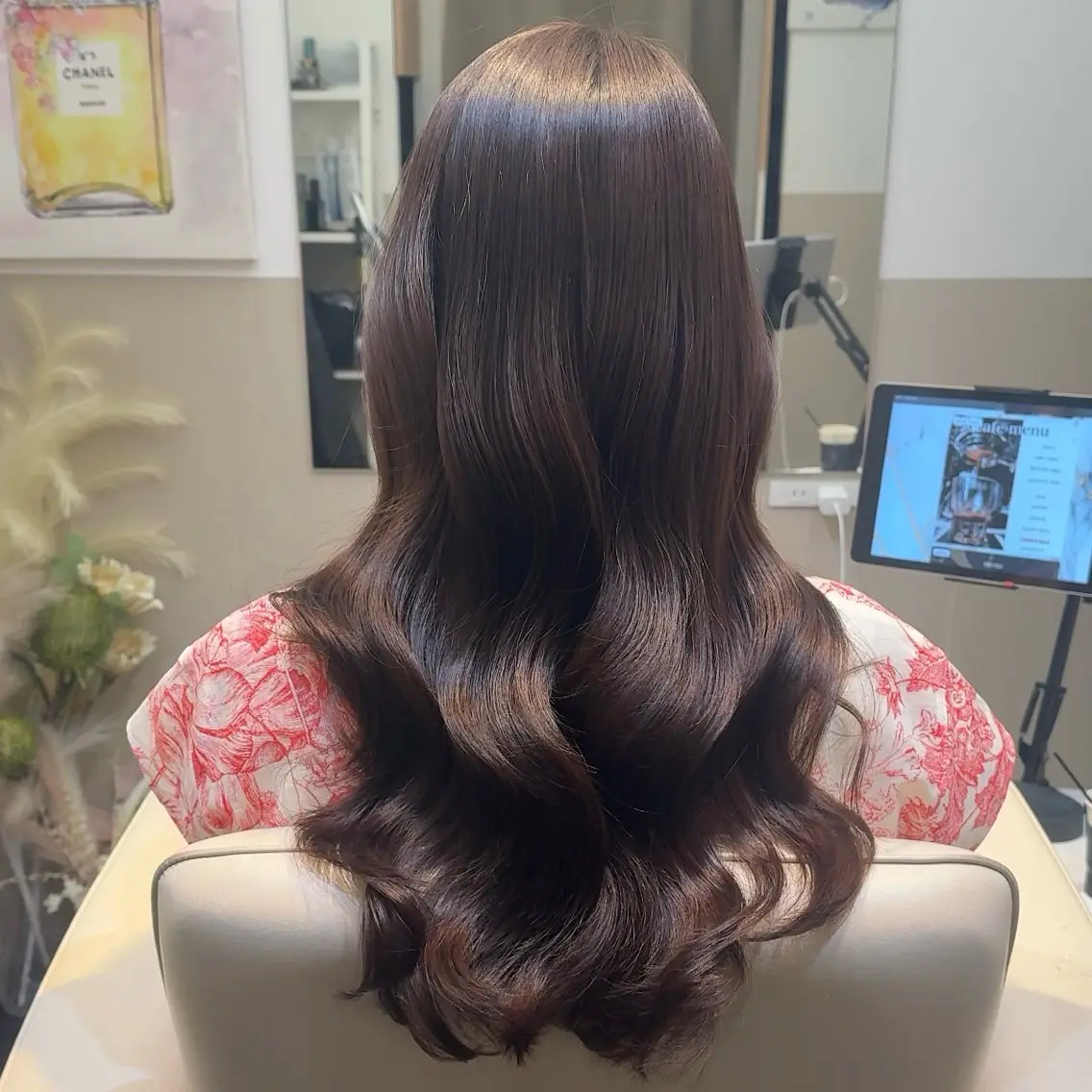 ロング カラー 髪質改善 トリートメント ulu+sia/ 神戸本格派髪質改善のヘアスタイル