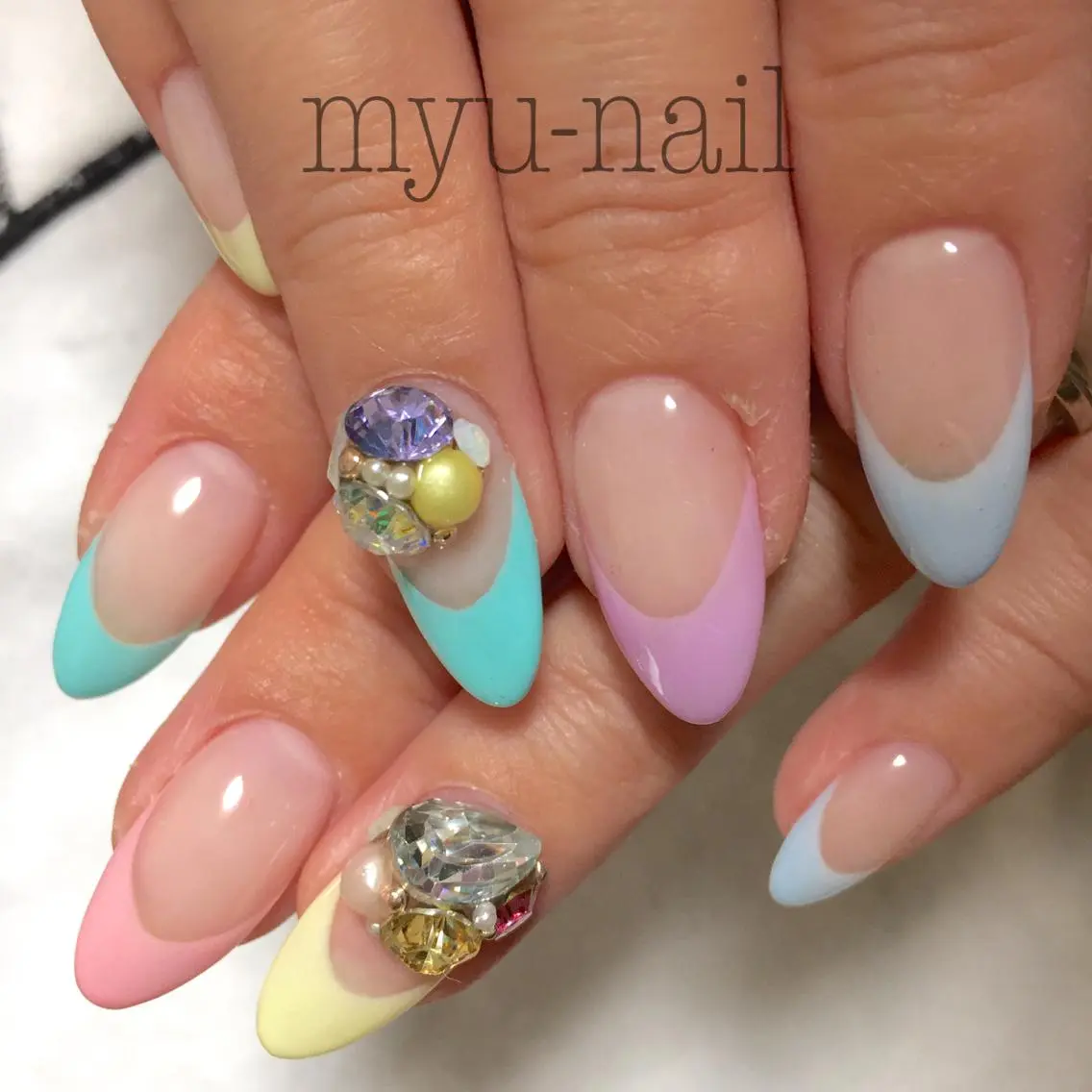ネイル ハンドネイル ホームサロン myu-nailのネイルデザイン