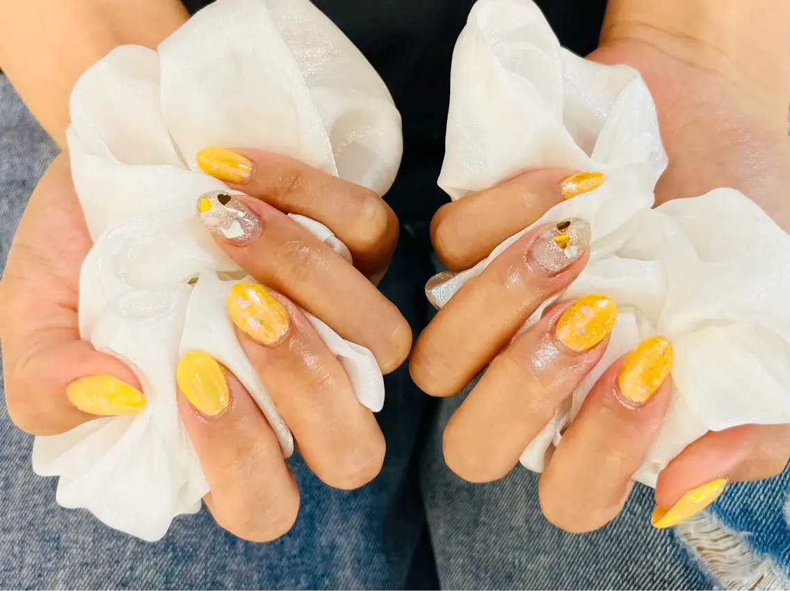 ハンドネイル KAMUICRAF 厚別区ネイルのネイルデザイン