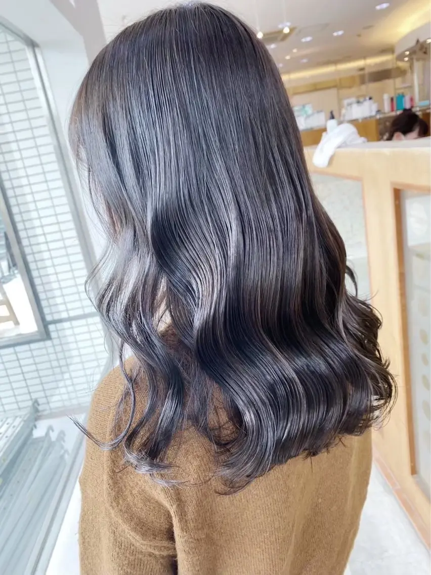 カラー ヘアカラー 髪質改善艶カラー🔮 縮毛矯正💎シュンのヘアスタイル