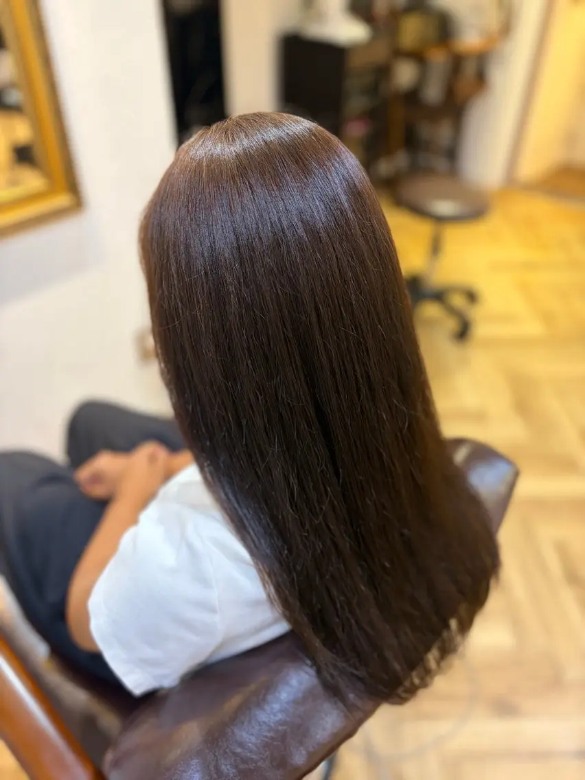 ロング カラー ヘアカラー 🫧透明感カラー/ 中井香菜🫧のヘアスタイル