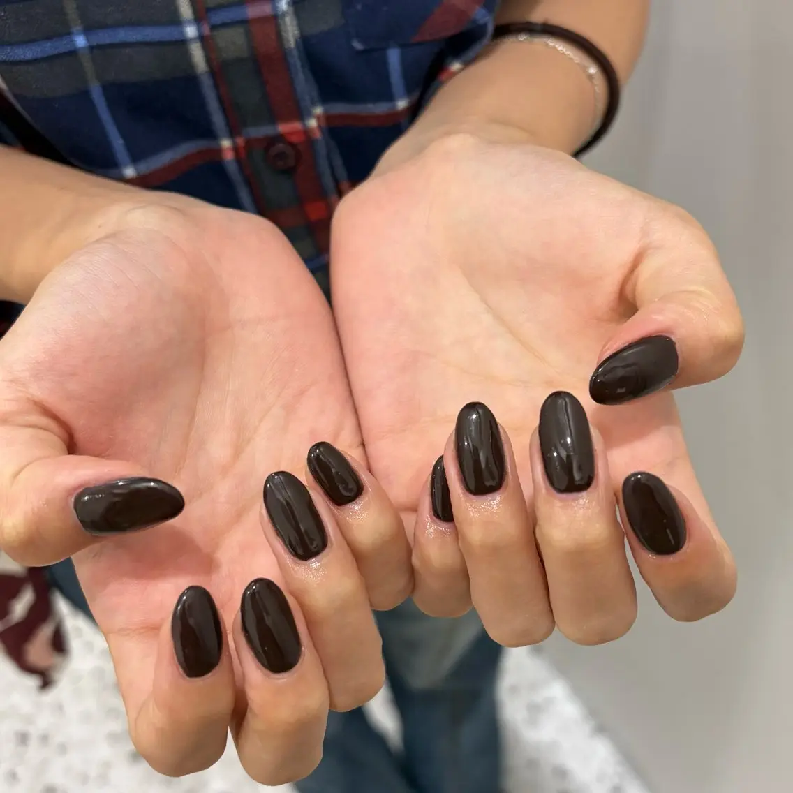 ネイル マグネットネイル メンズネイル ニュアンスネイル ワンカラーネイル シンプルネイル ハンドネイル あいり/ NailLife金山のネイルデザイン