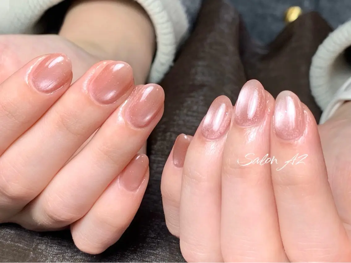 ネイル アートネイル フットネイル フレンチネイル マグネットネイル 持ち込み salon AZのネイルデザイン
