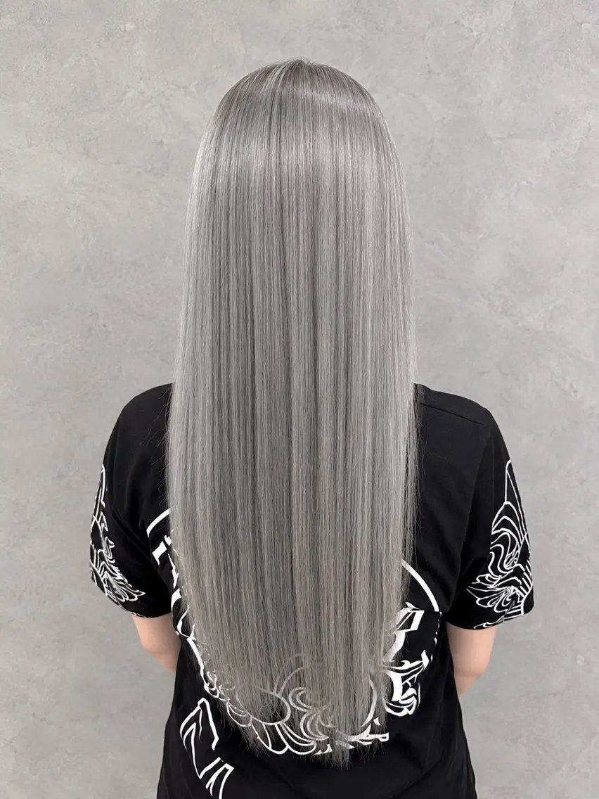 ロング 🤍HIKARI🤍 ハイライトのヘアスタイル
