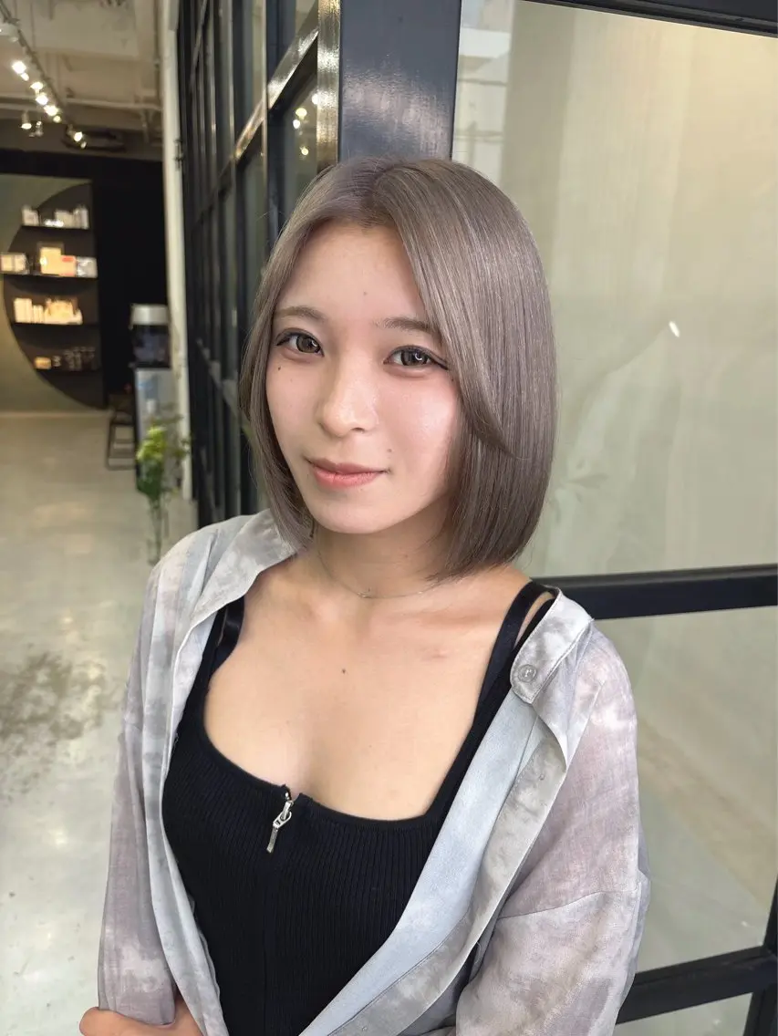 ショート ボブ Maison Halu YUKIのヘアスタイル