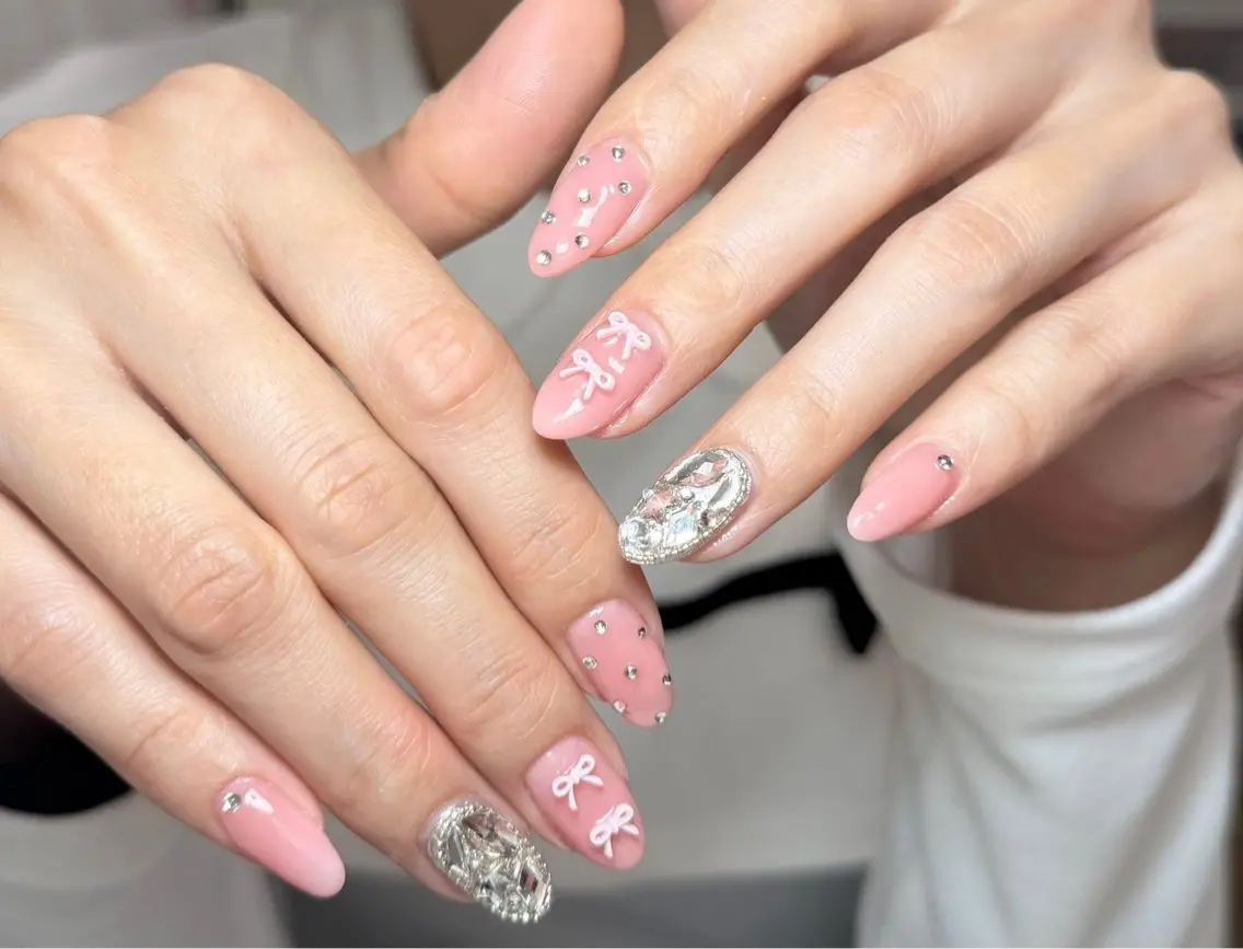 ネイル ハンドネイル RIN NAILS ᥫ᭡Migusaのネイルデザイン