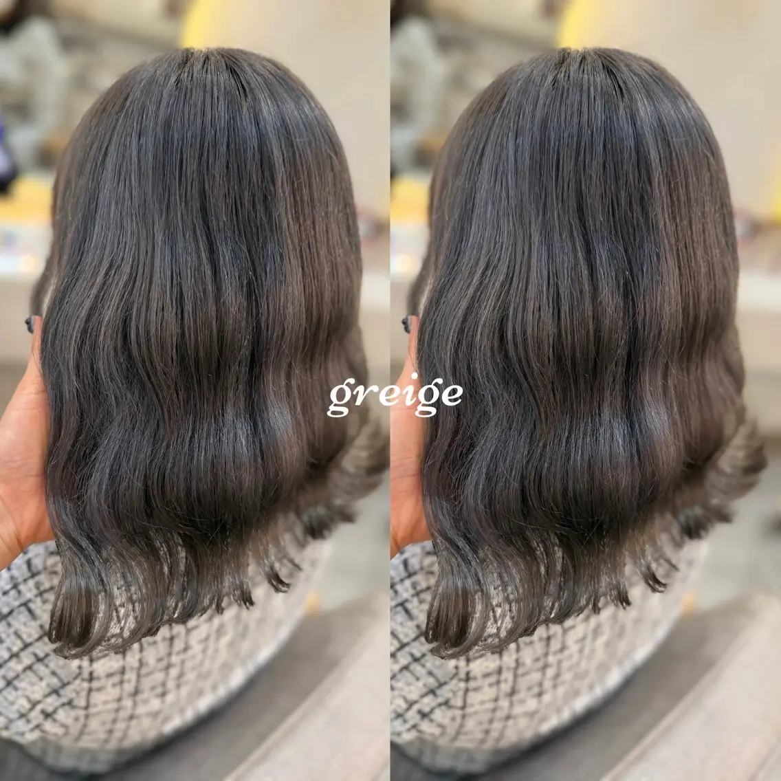 ミディアム ヘアカラー トリートメント lovis🧸ゆうあ 🧸/透明感カラーのヘアスタイル