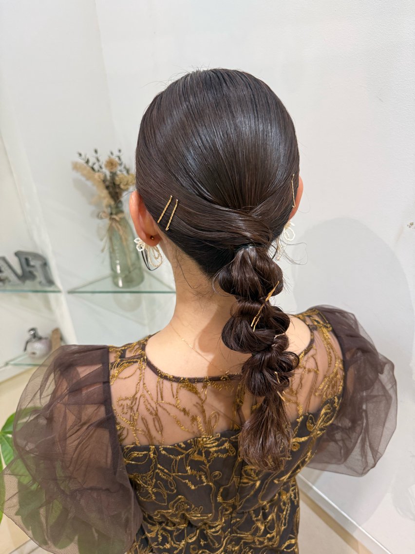 ヘアセット 🧸レディースパーマ 募集中/厚智菜美🧸のヘアスタイル