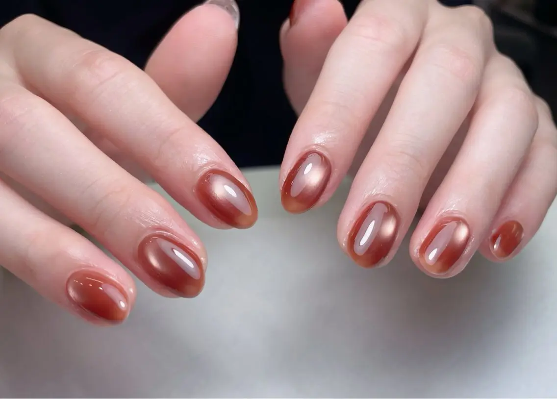 ネイル アートネイル 長さ出し フレンチネイル ジェルネイル ガーリー 中野駅から2分 MEO NAILのネイルデザイン