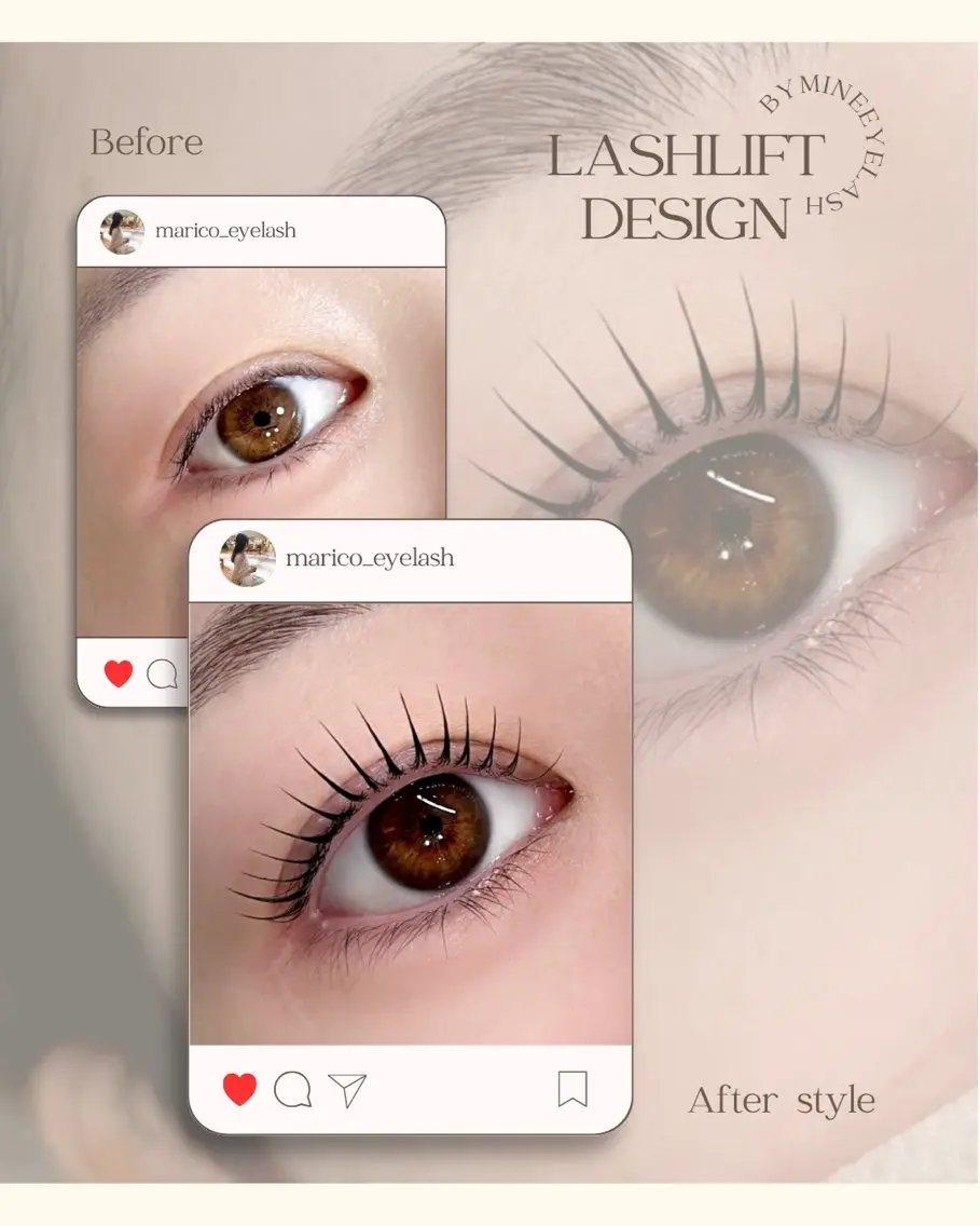 マツエク・マツパ mine eyelashのマツエク・マツパデザイン