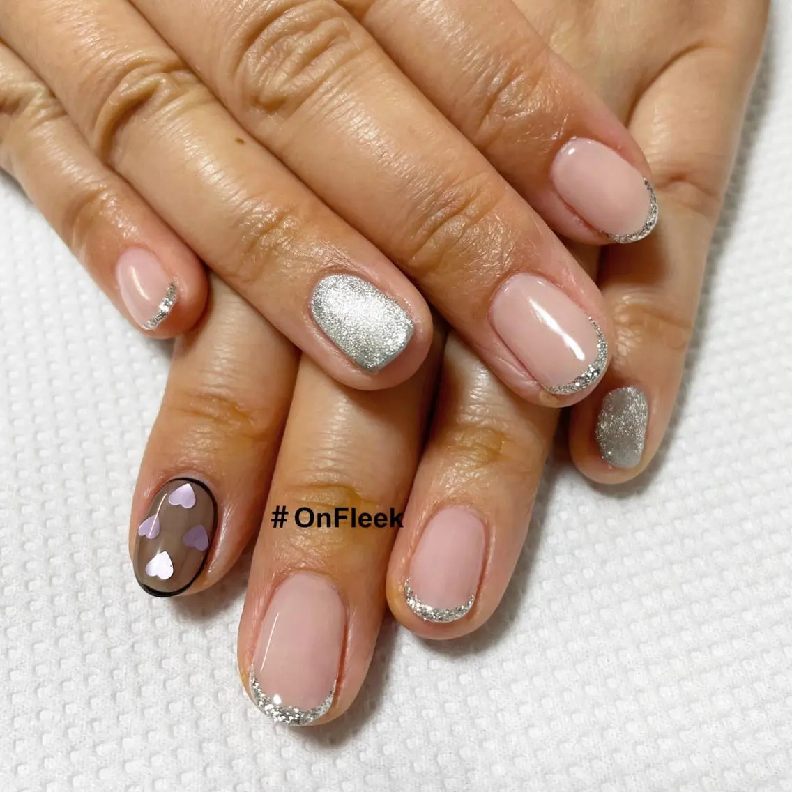 ネイル マグネットネイル ハンドネイル NailSalon ＃OnFleekのネイルデザイン