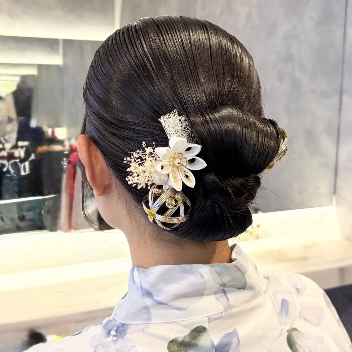 ミディアム ヘアアレンジ 浦和韓国モデル 募集中🪽Rinのヘアスタイル