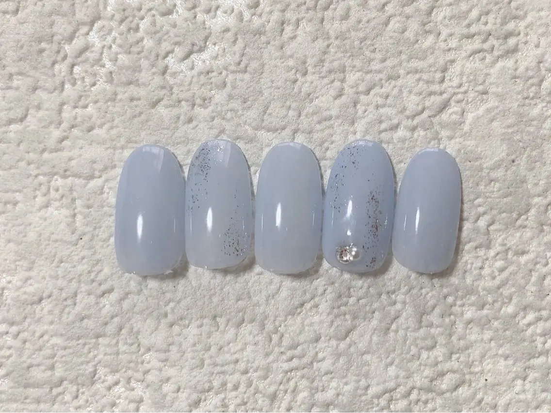 ネイル オーロラネイル フットネイル フレンチネイル ジェルネイル 韓国ネイル ハンドネイル kiki nail &brow二子玉川のネイルデザイン
