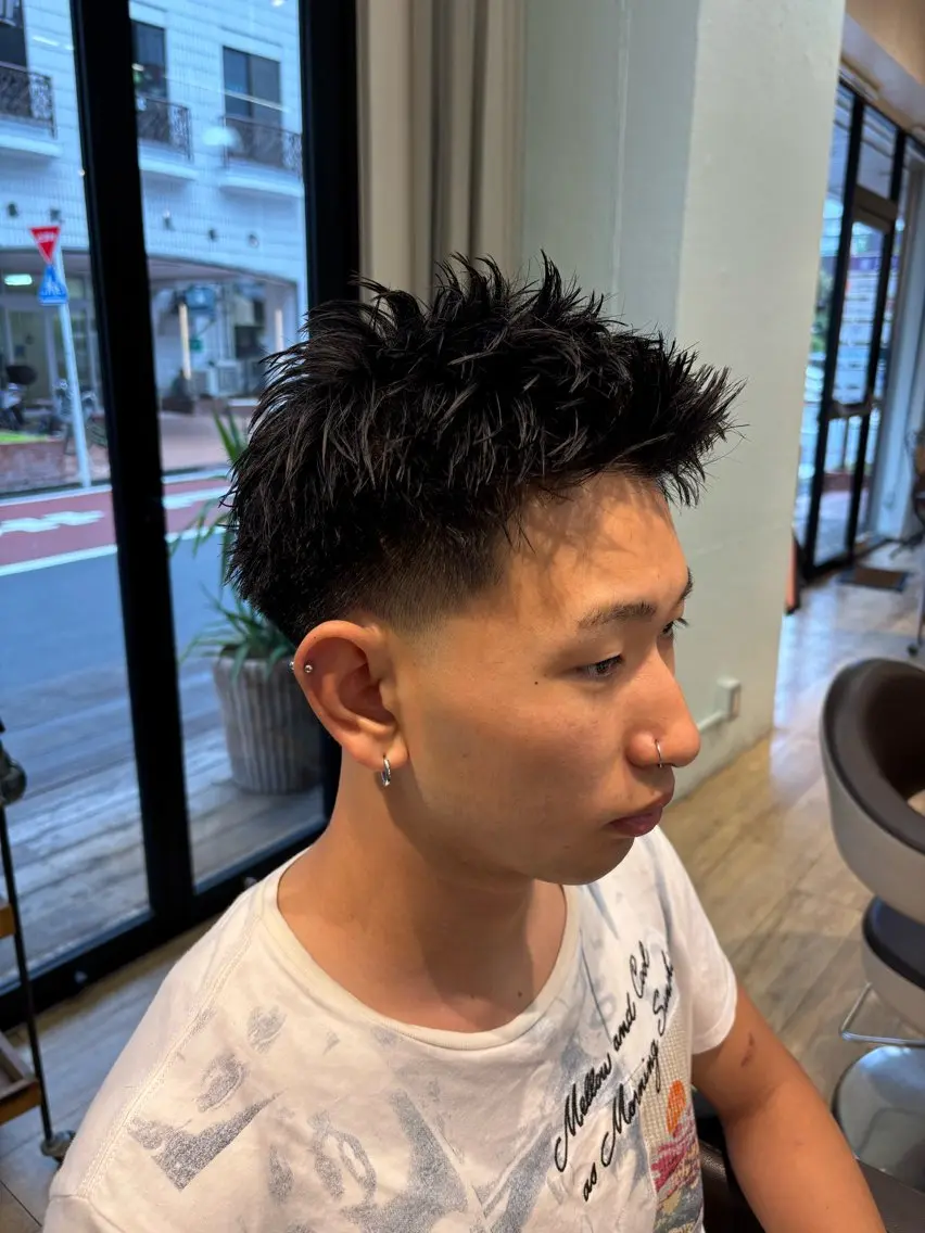 メンズ カット 軽部 馨都のヘアスタイル