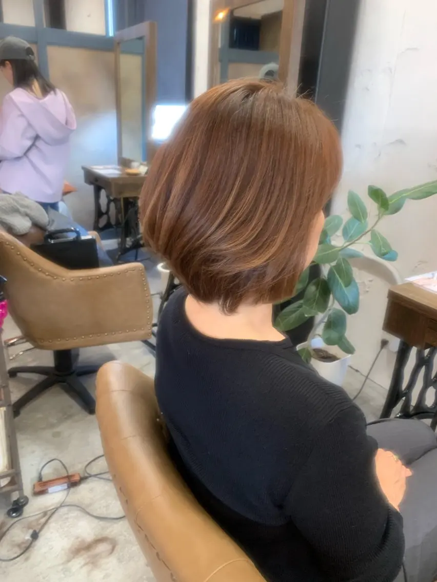 ショート 古川 絵美のヘアスタイル