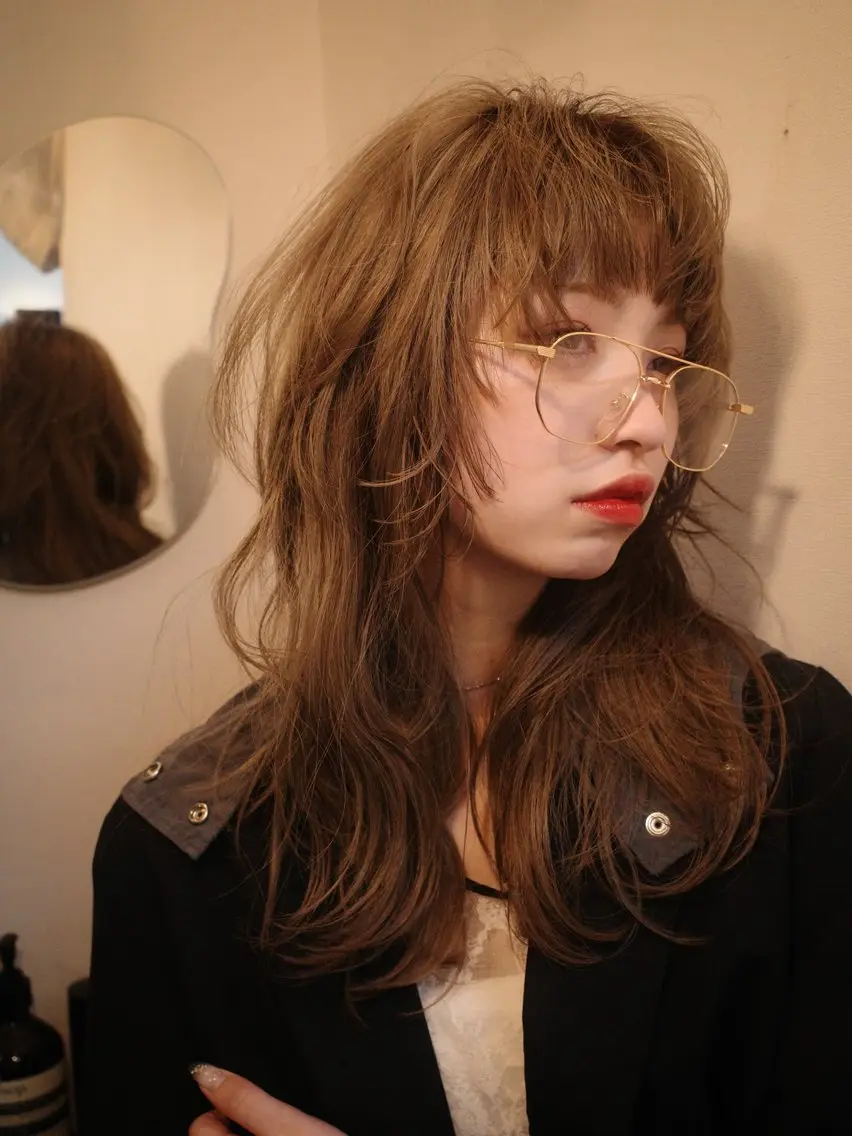 ロング 祐希💈カラーモデル 募集中のヘアスタイル