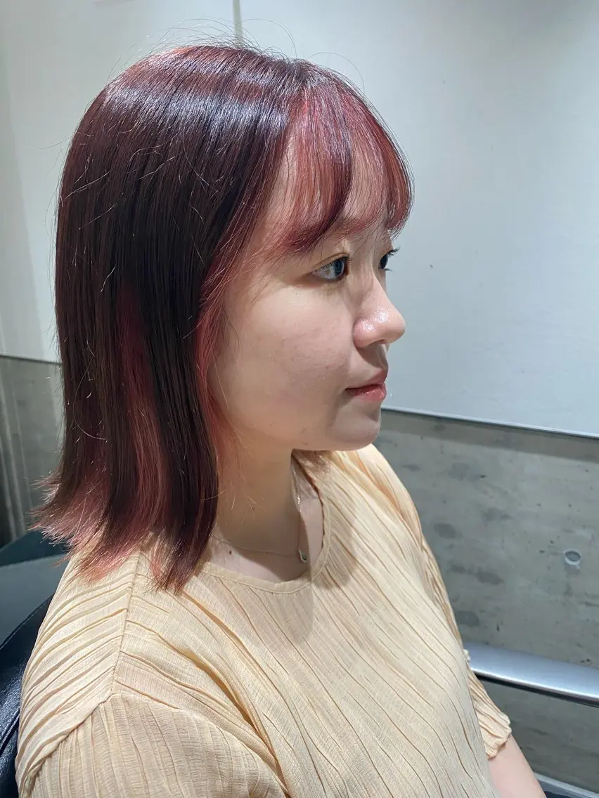 ミディアム リコ🩵 ショートカットのヘアスタイル