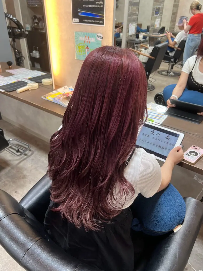 ロング RIENS xrea 髪質改善 /ななみのヘアスタイル