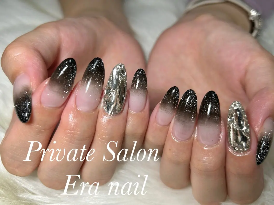 ネイル グラデーション ハンドネイル Era nailのネイルデザイン