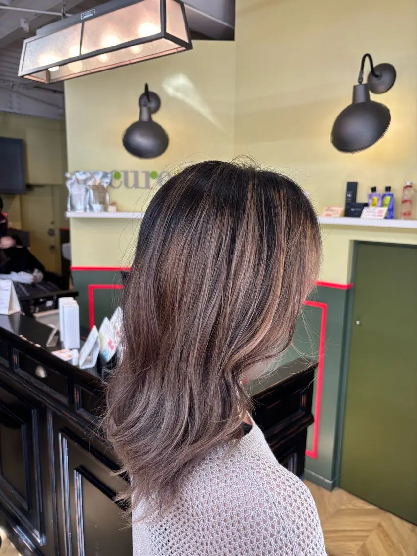 セミロング レイヤーカット カット ヘアカラー トリートメント ショート/カラー /メンズヘア/魁人のヘアスタイル
