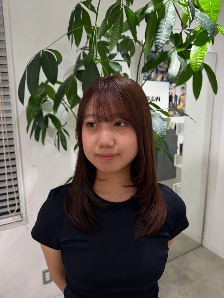 セミロング ハイトーン /スパイキーショートのヘアスタイル