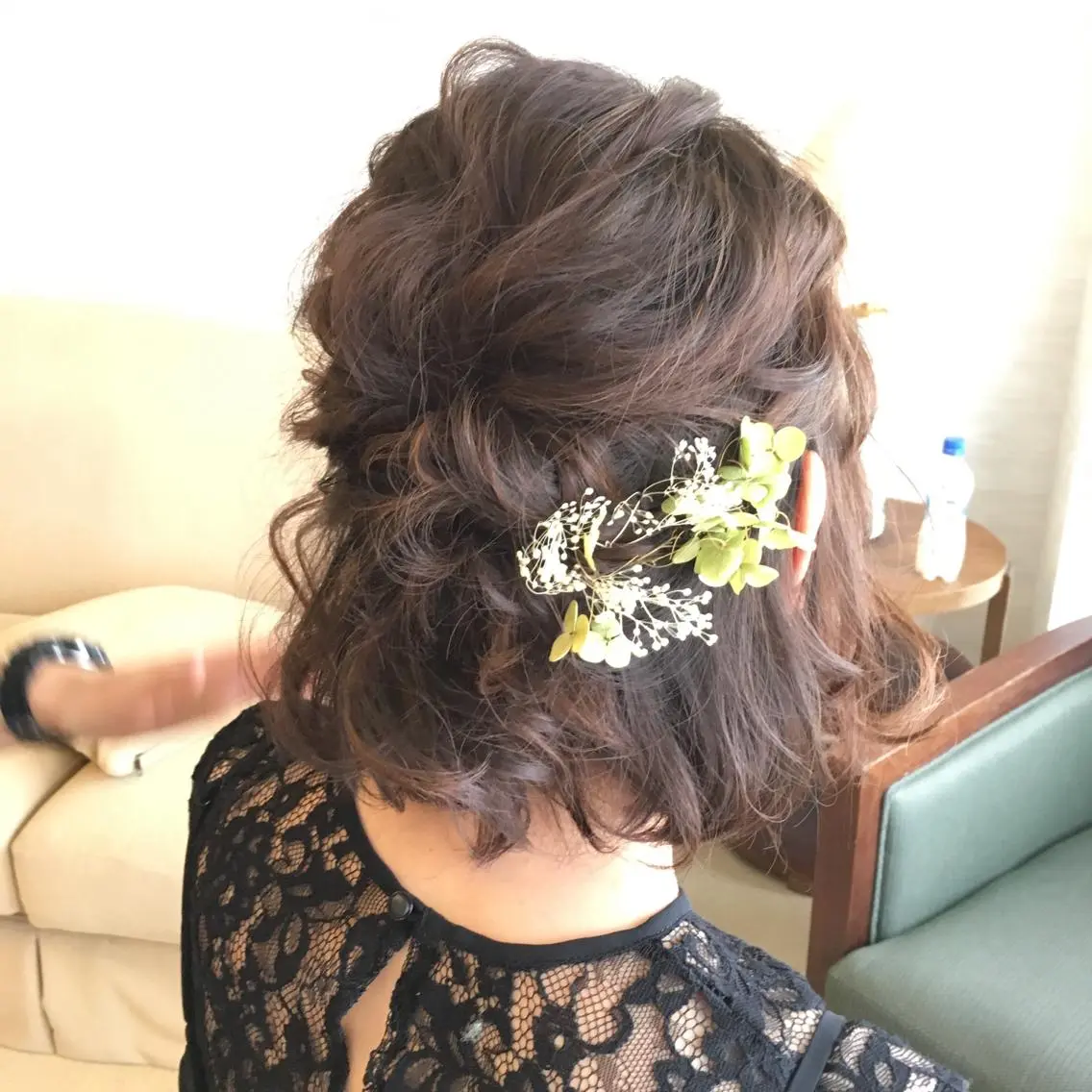 ミディアム ヘアアレンジ 美容院 むぎのその他イメージ